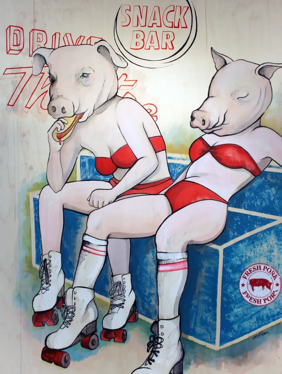 Roller Piggy · Référence MHP-MEAT-03