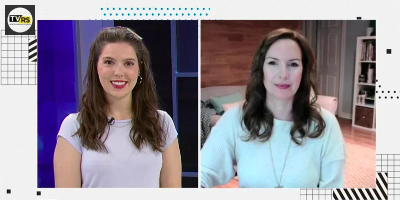 Marie-Hélène Pierre lors d’une entrevue à Studio Direct